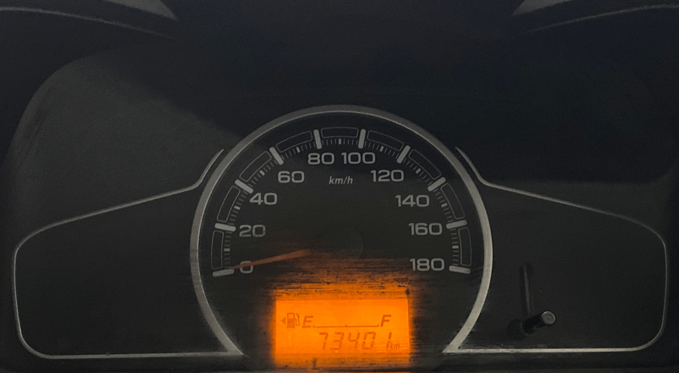 2019 Maruti Alto VXI, Petrol, Manual, 73,400 km, Odometer Image