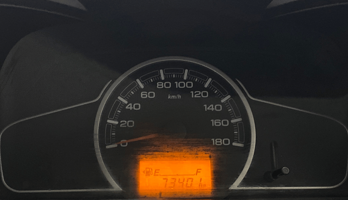 2019 Maruti Alto VXI, Petrol, Manual, 73,400 km, Odometer Image