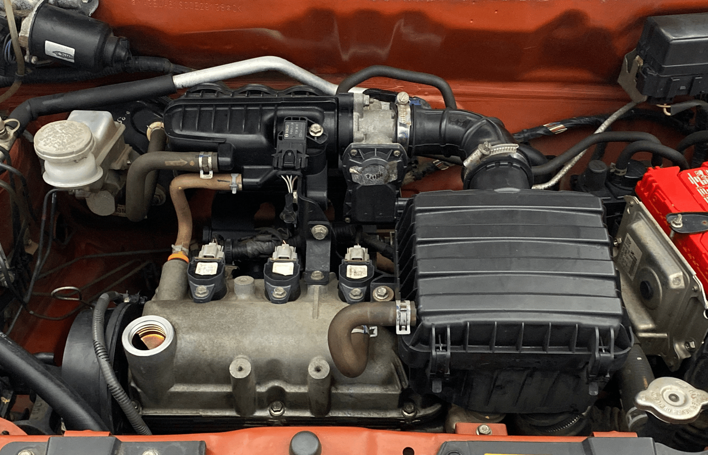 2019 Maruti Alto VXI, Petrol, Manual, 73,400 km, Engine View