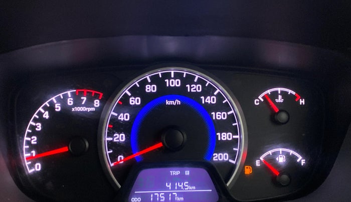 2018 Hyundai Grand i10 SPORTZ 1.2 KAPPA VTVT DUAL TONE, Petrol, Manual, 17,516 km, Odometer Image