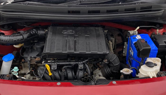 2018 Hyundai Grand i10 SPORTZ 1.2 KAPPA VTVT DUAL TONE, Petrol, Manual, 17,516 km, Engine View