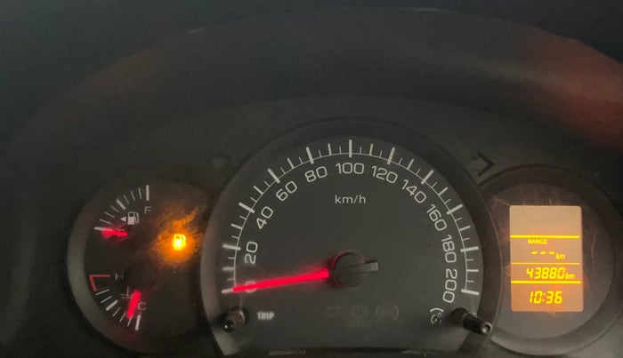 2016 Maruti Swift LXI (O), Petrol, Manual, 43,861 km, Odometer Image