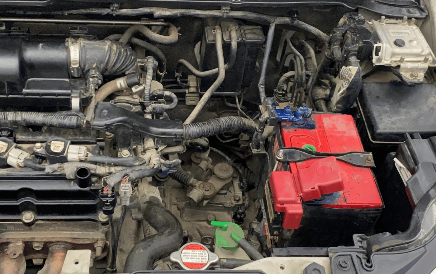 2018 Maruti IGNIS ALPHA 1.2, Petrol, Manual, 96,779 km, Engine View - Left