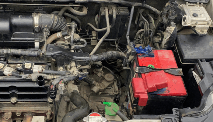 2018 Maruti IGNIS ALPHA 1.2, Petrol, Manual, 96,779 km, Engine View - Left