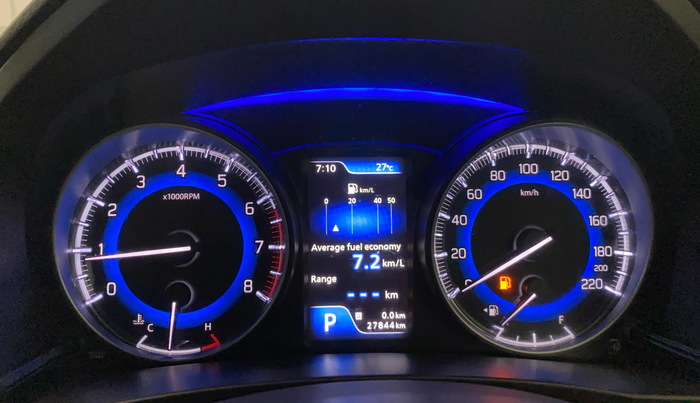 2018 Maruti Baleno ALPHA CVT PETROL 1.2, Petrol, Automatic, 27,827 km, Odometer Image