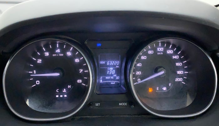 2018 Tata Tiago XZ PETROL, Petrol, Manual, 63,363 km, Odometer Image