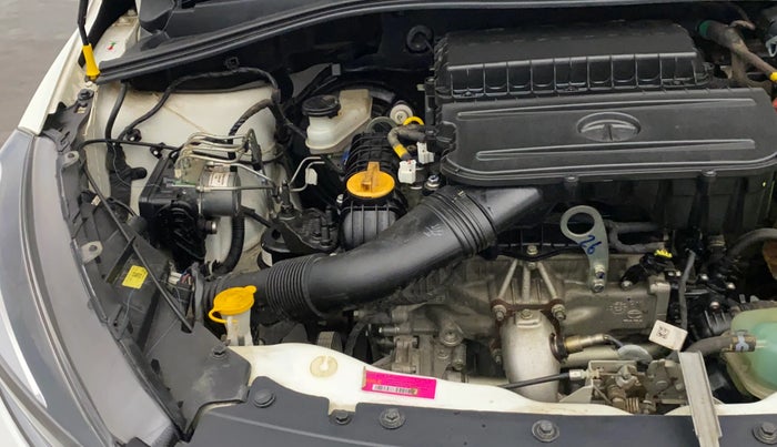 2023 Tata TIGOR XZ PLUS LEATHERETTE, Petrol, Manual, 28,096 km, Engine View - Right