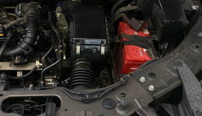 2021 Nissan MAGNITE XV TURBO CVT, Petrol, Automatic, 21,415 km, Engine View - Left