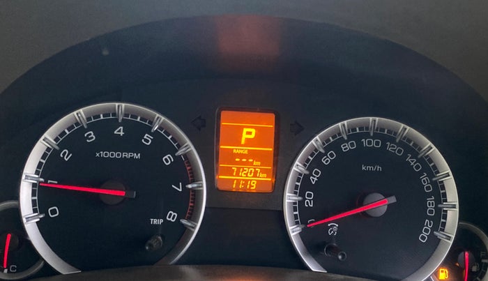 2016 Maruti Ertiga VXI AT, Petrol, Automatic, 71,206 km, Odometer Image