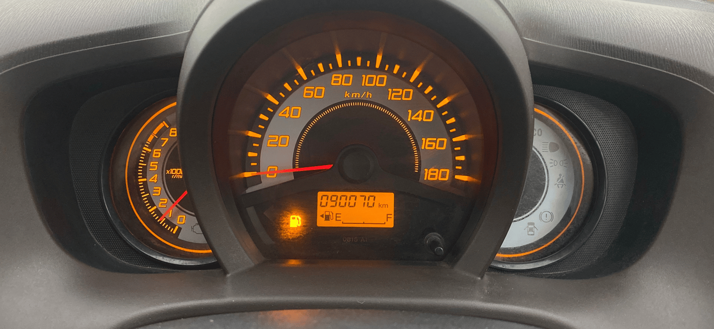 2013 Honda Brio S MT, Petrol, Manual, 90,117 km, Odometer Image