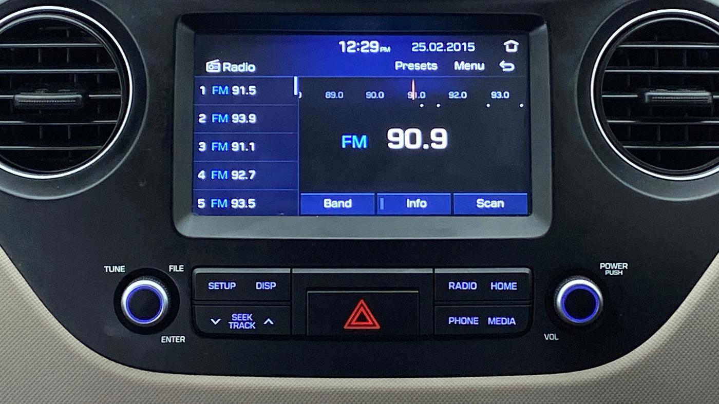 2019 Hyundai Grand i10 SPORTZ 1.2 KAPPA VTVT, Petrol, Manual, 20,361 km, Infotainment System