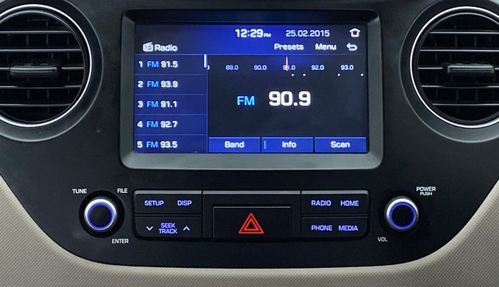 2019 Hyundai Grand i10 SPORTZ 1.2 KAPPA VTVT, Petrol, Manual, 20,361 km, Infotainment System