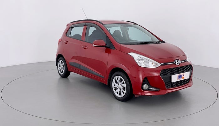 2019 Hyundai Grand i10 SPORTZ 1.2 KAPPA VTVT, Petrol, Manual, 20,361 km, Right Front Diagonal