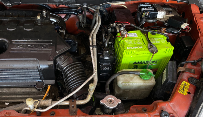 2017 Maruti Wagon R 1.0 VXI AMT, CNG, Automatic, 83,396 km, Engine View - Left