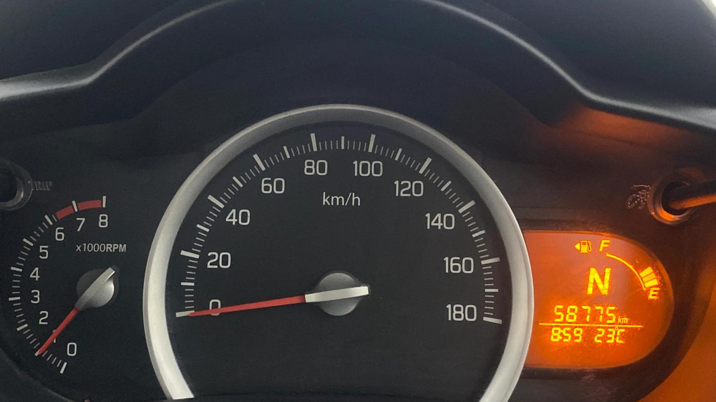 2014 Maruti Celerio VXI AMT, Petrol, Automatic, 58,774 km, Odometer Image