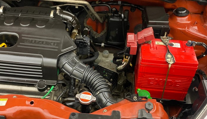 2014 Maruti Celerio VXI AMT, Petrol, Automatic, 50,898 km, Engine View - Left