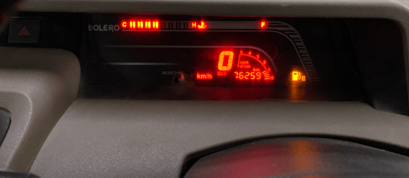 2022 Mahindra Bolero B6 (O), Diesel, Manual, 76,244 km, Odometer Image