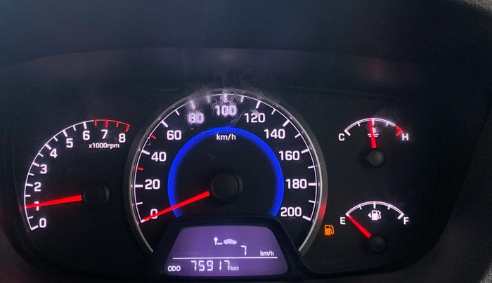 2014 Hyundai Grand i10 ASTA (O) 1.2 KAPPA VTVT, CNG, Manual, 75,911 km, Odometer Image