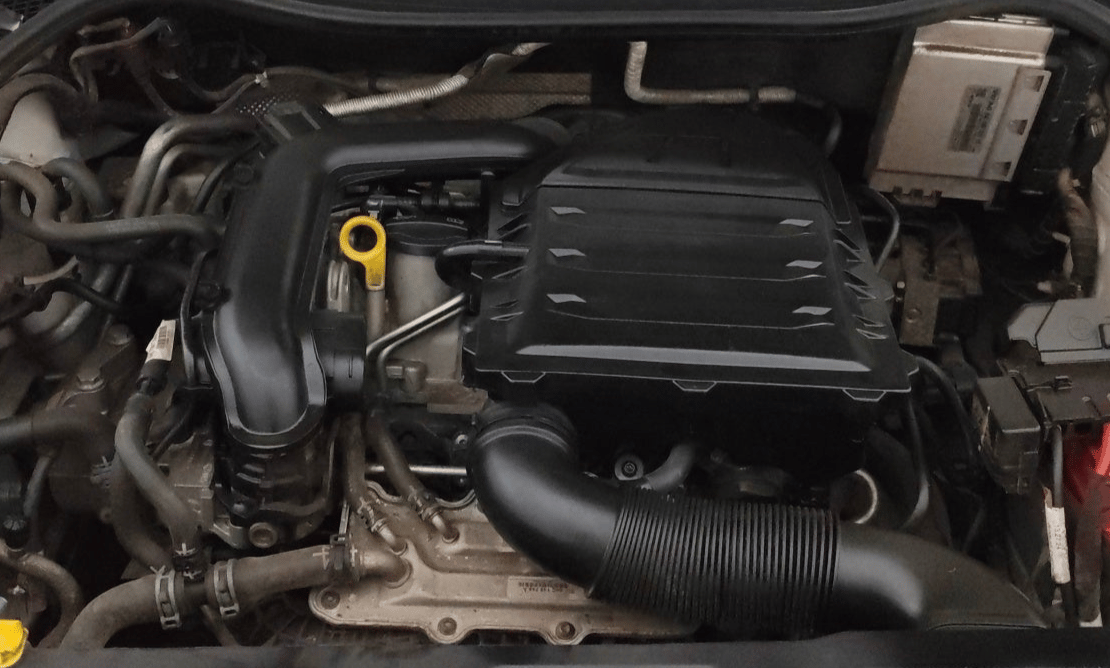 2021 Skoda Rapid STYLE TSI, Petrol, Manual, 40,438 km, Engine View