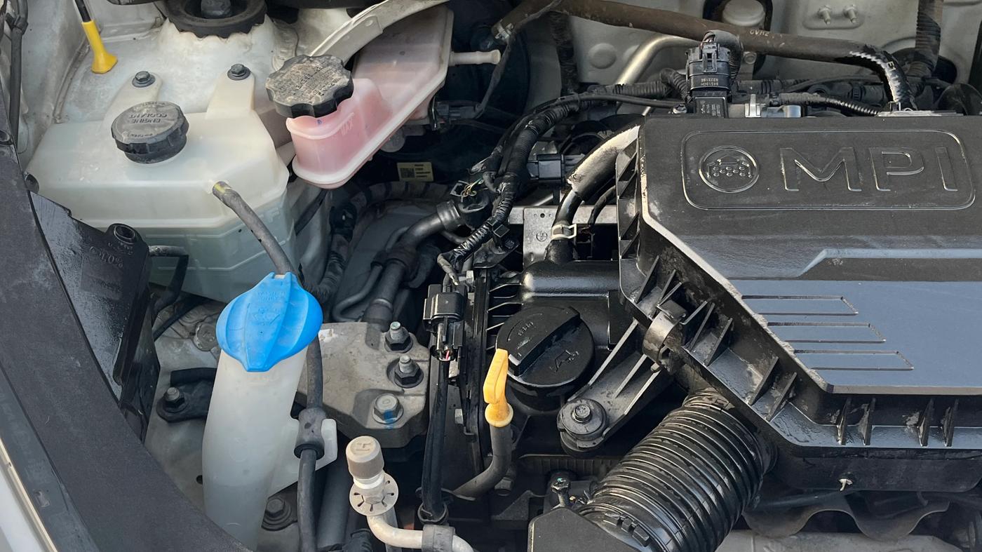 2019 Hyundai NEW SANTRO Sportz AMT SE, CNG, Automatic, 49,470 km, Engine View - Right