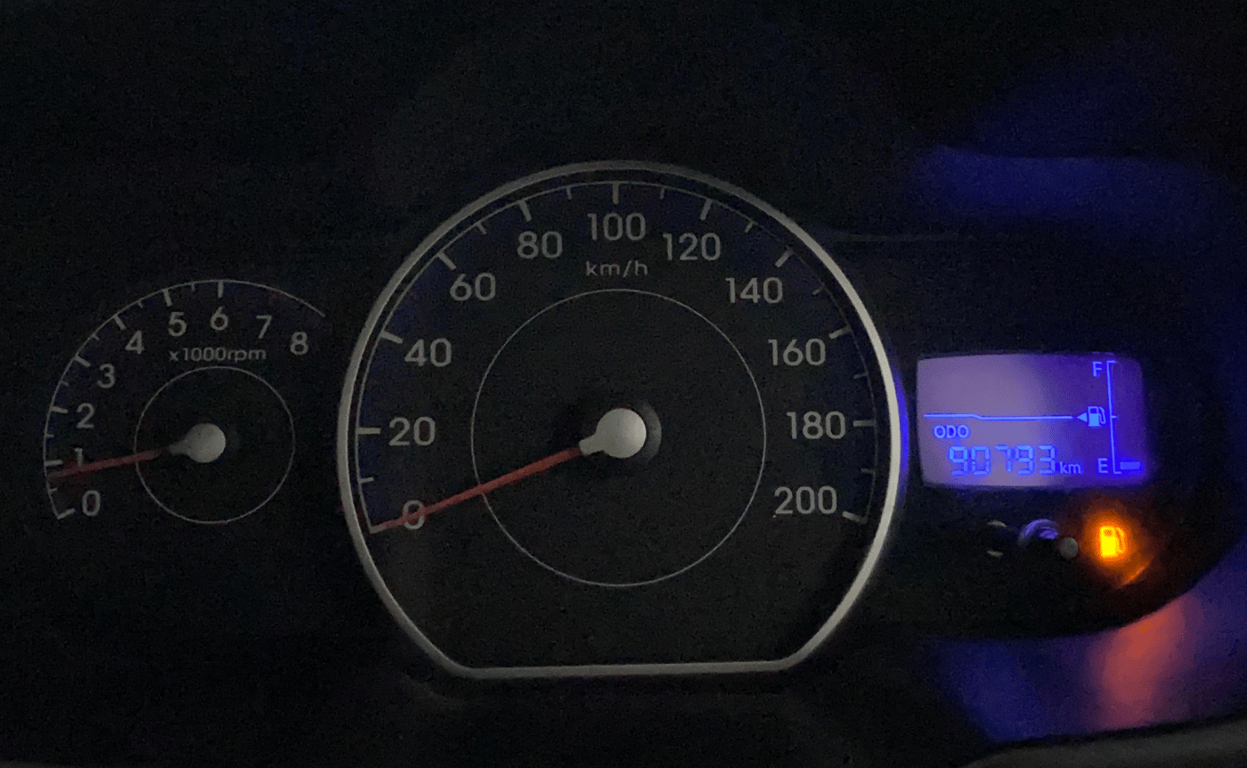 2013 Hyundai i10 SPORTZ 1.2, Petrol, Manual, 90,776 km, Odometer Image