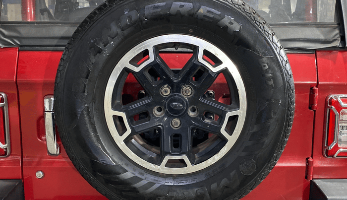 2021 Mahindra Thar AX (O) P 4WD MT CT, Petrol, Manual, 9,231 km, Spare Tyre