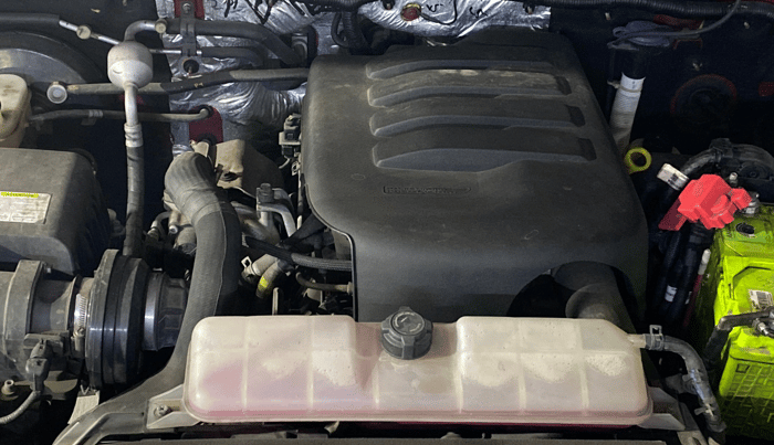 2021 Mahindra Thar AX (O) P 4WD MT CT, Petrol, Manual, 9,231 km, Engine View
