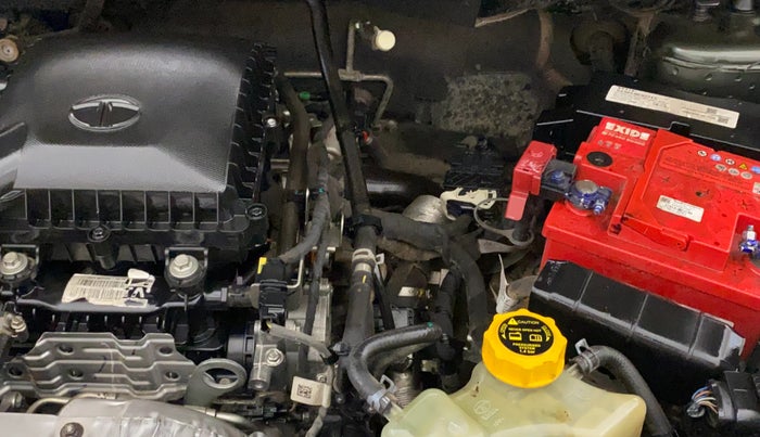 2021 Tata NEXON XZA PLUS PETROL, Petrol, Automatic, 54,011 km, Engine View - Left