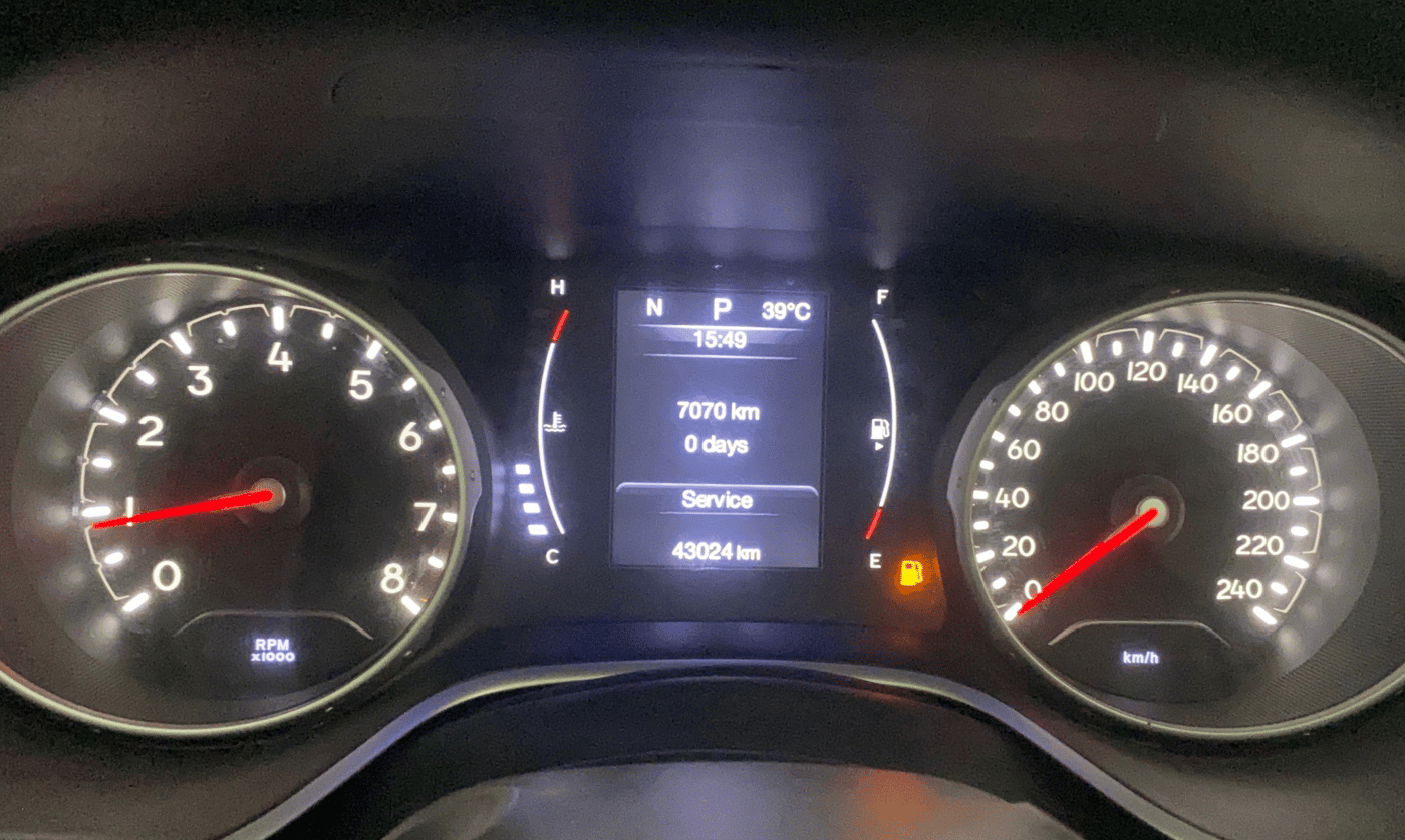 2017 Jeep Compass LIMITED 1.4 PETROL AT, Petrol, Automatic, 43,024 km, Odometer Image