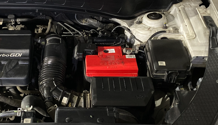 2022 KIA SELTOS GTX (O) 1.4, Petrol, Manual, 35,514 km, Engine View - Left