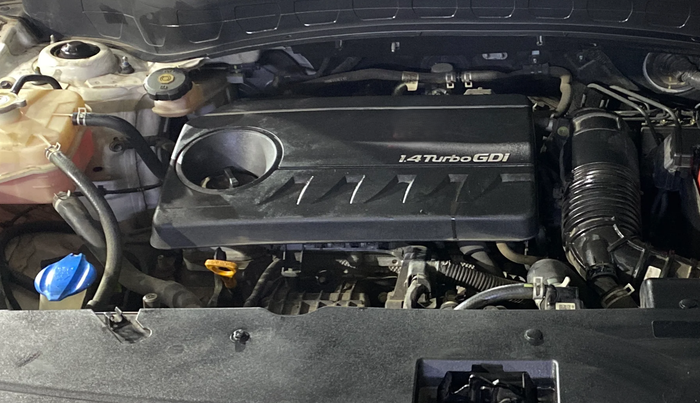 2022 KIA SELTOS GTX (O) 1.4, Petrol, Manual, 35,514 km, Engine View