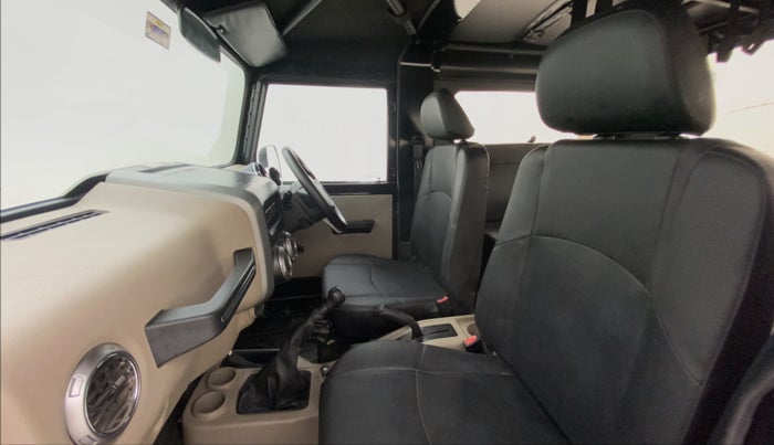 2019 Mahindra Thar CRDI 4x4 6str AC, Diesel, Manual, 34,107 km, Right Side Front Door Cabin