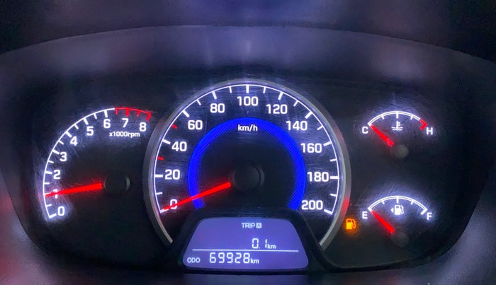 2018 Hyundai Grand i10 MAGNA 1.2 KAPPA VTVT, Petrol, Manual, 69,928 km, Odometer Image