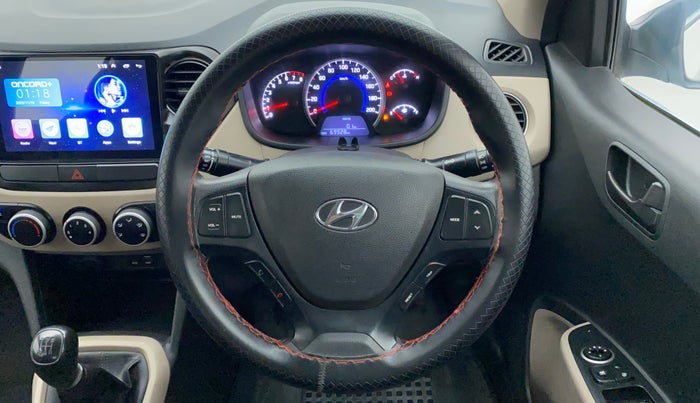 2018 Hyundai Grand i10 MAGNA 1.2 KAPPA VTVT, Petrol, Manual, 69,928 km, Steering Wheel Close Up