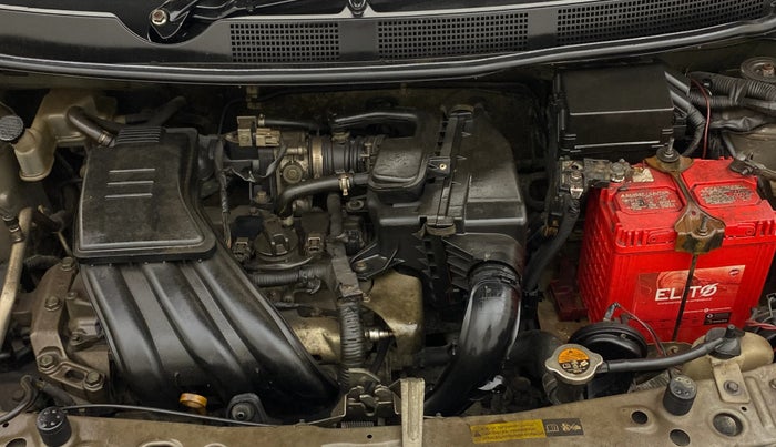 2015 Datsun Go Plus T, Petrol, Manual, 80,669 km, Engine View