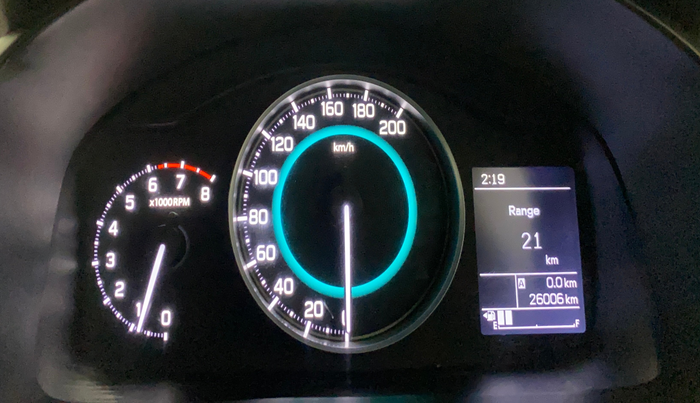 2023 Maruti IGNIS ZETA 1.2, Petrol, Manual, 25,999 km, Odometer Image