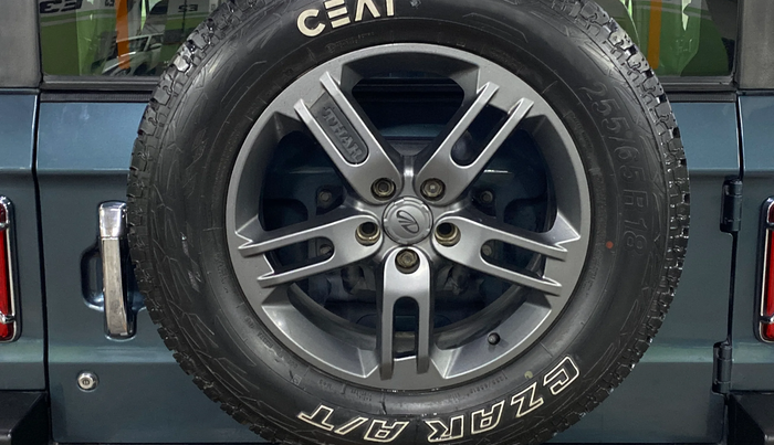 2022 Mahindra Thar LX HT PETROL 4WD MT, Petrol, Manual, 52,058 km, Spare Tyre