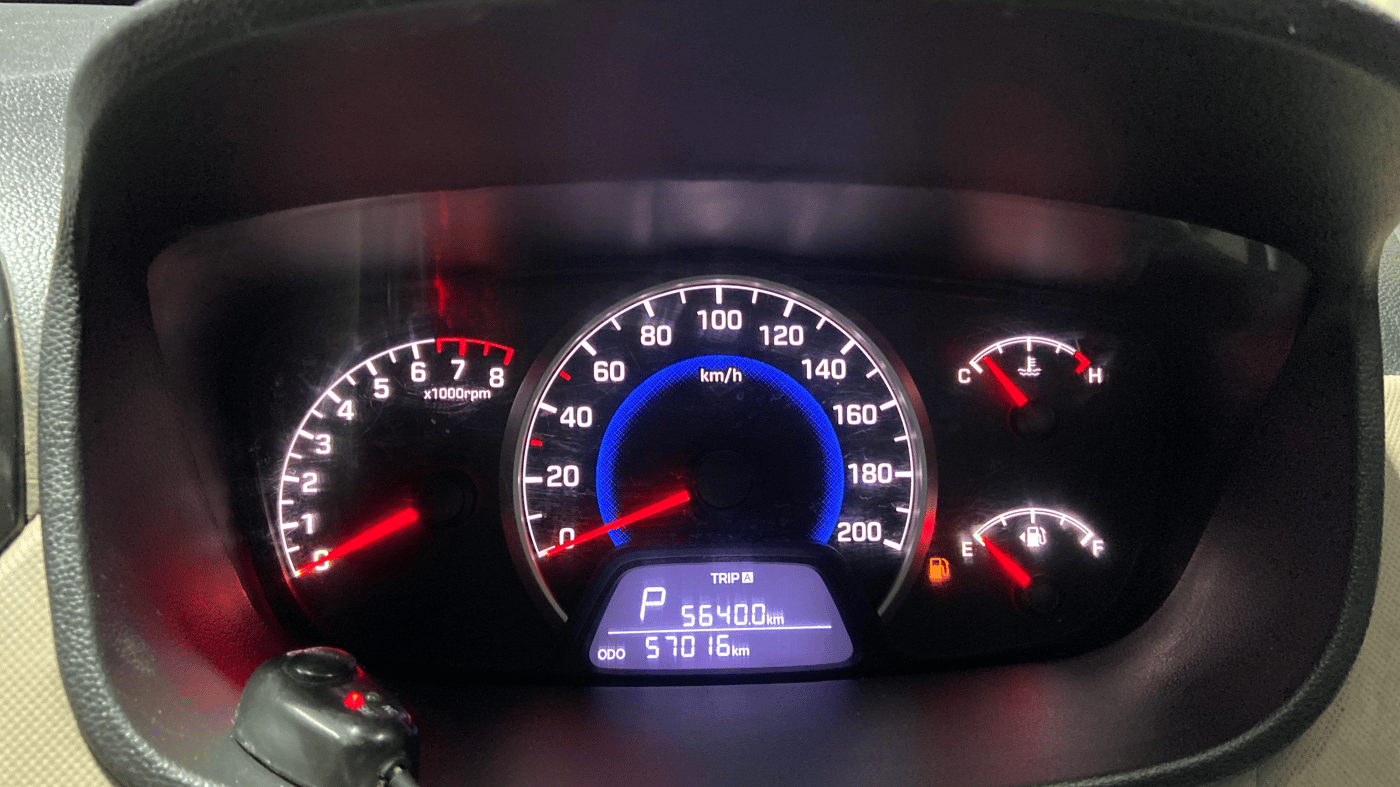 2018 Hyundai Grand i10 MAGNA AT 1.2 KAPPA VTVT, CNG, Automatic, 57,020 km, Odometer Image