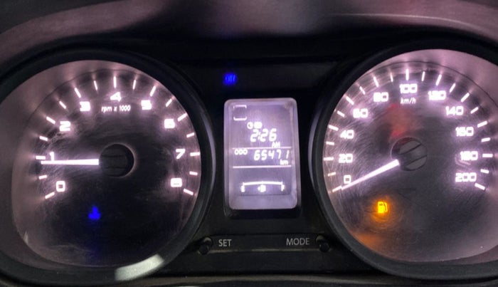2016 Tata Tiago XT PETROL, Petrol, Manual, 65,462 km, Odometer Image