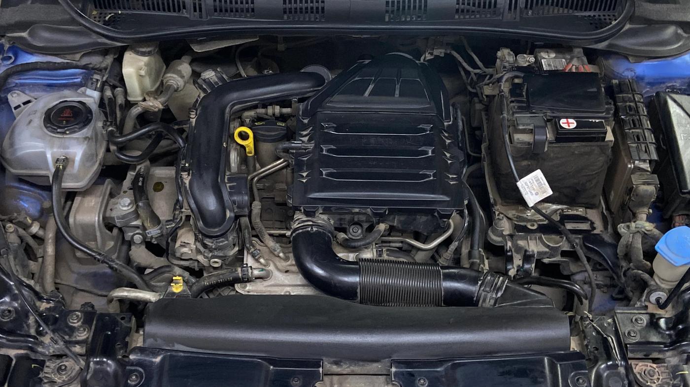 2022 Volkswagen VIRTUS HIGHLINE TSI 1.0 MT, Petrol, Manual, 59,114 km, Engine View