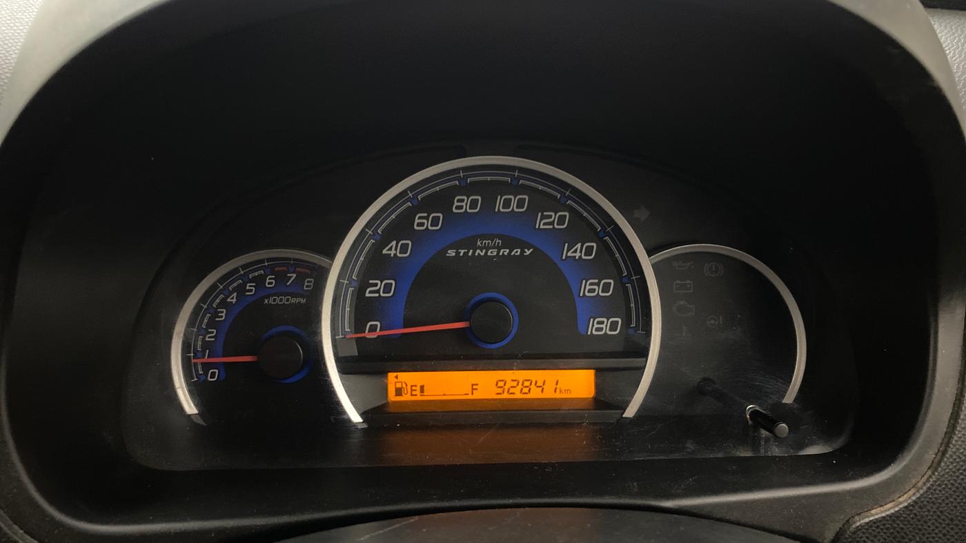 2014 Maruti Wagon R Stingray VXI, Petrol, Manual, 92,886 km, Odometer Image