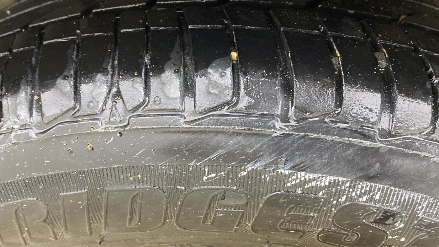 2021 Tata TIGOR XZA PLUS PETROL, Petrol, Automatic, 40,065 km, Left Rear Tyre Tread