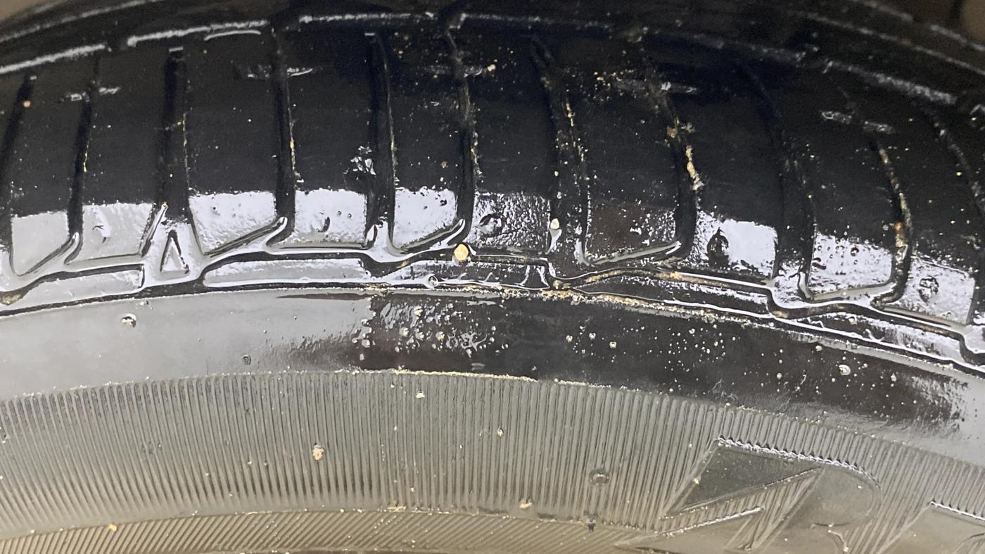 2021 Tata TIGOR XZA PLUS PETROL, Petrol, Automatic, 40,065 km, Left Front Tyre Tread