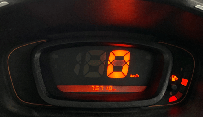 2016 Renault Kwid RXT 0.8, Petrol, Manual, 76,709 km, Odometer Image