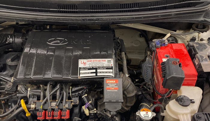 2017 Hyundai Grand i10 MAGNA 1.2 KAPPA VTVT, CNG, Manual, 80,100 km, Engine View - Left