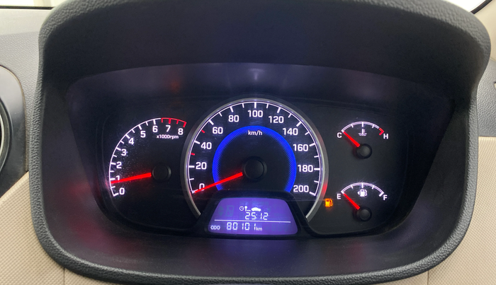 2017 Hyundai Grand i10 MAGNA 1.2 KAPPA VTVT, CNG, Manual, 80,100 km, Odometer Image