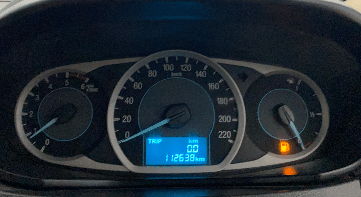 2017 Ford Figo Aspire TITANIUM1.5 DIESEL, Diesel, Manual, 1,12,108 km, Odometer Image