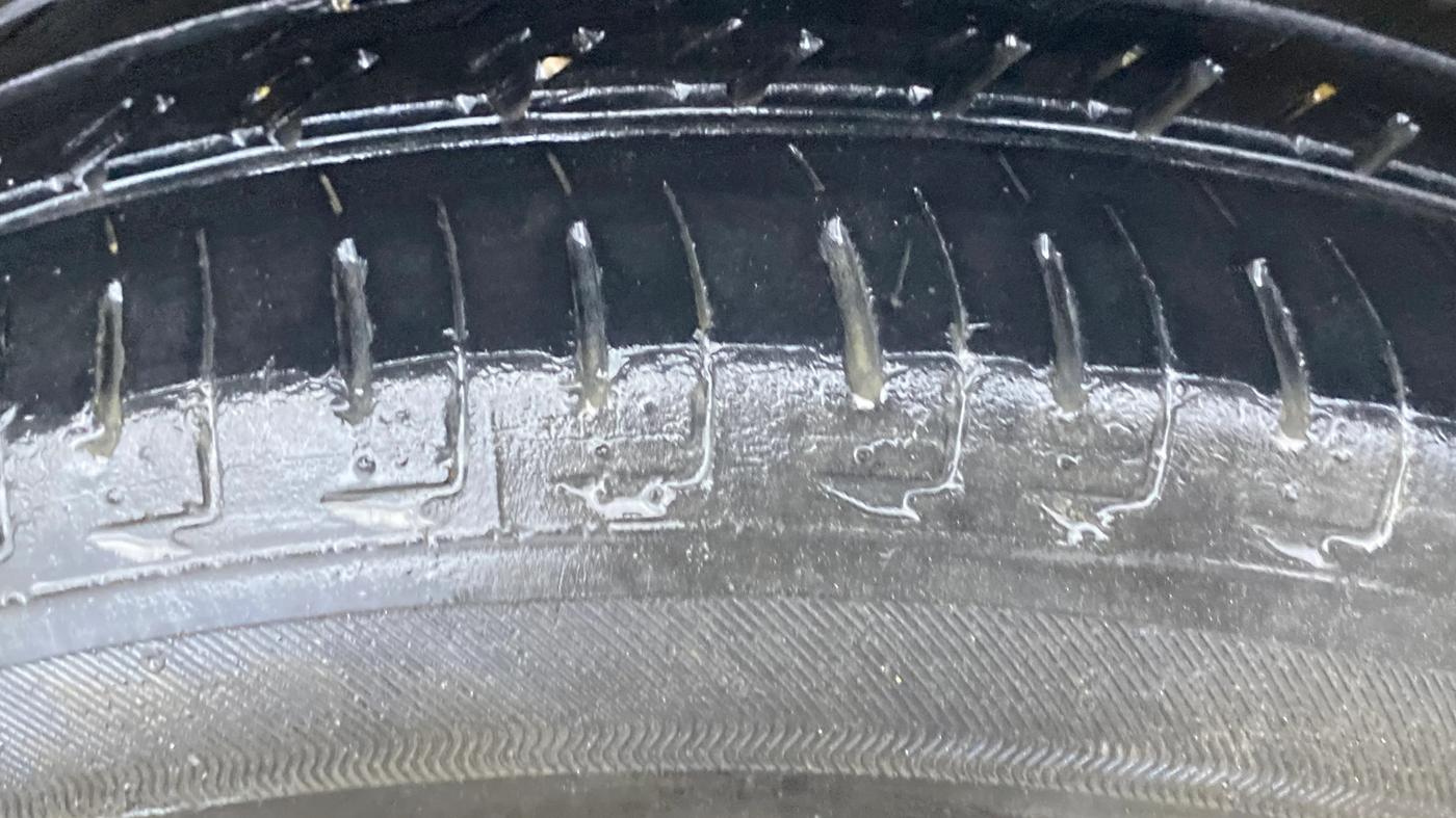 2020 Maruti S PRESSO VXI+, Petrol, Manual, 57,209 km, Left Rear Tyre Tread