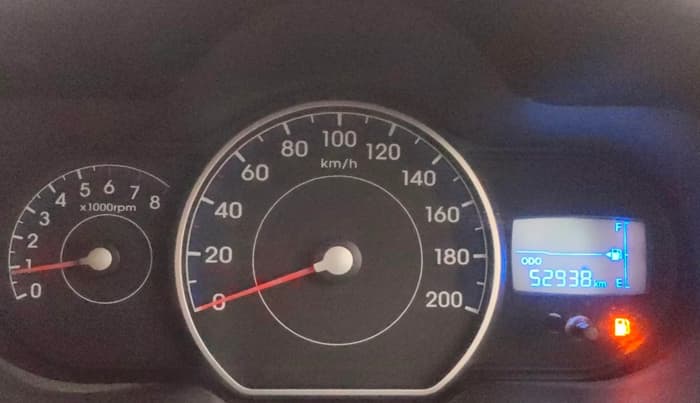 2012 Hyundai i10 ERA 1.1, Petrol, Manual, 52,930 km, Odometer Image