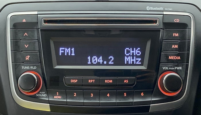 2017 Maruti Ciaz ZETA 1.4  AT PETROL, Petrol, Automatic, 52,870 km, Infotainment System